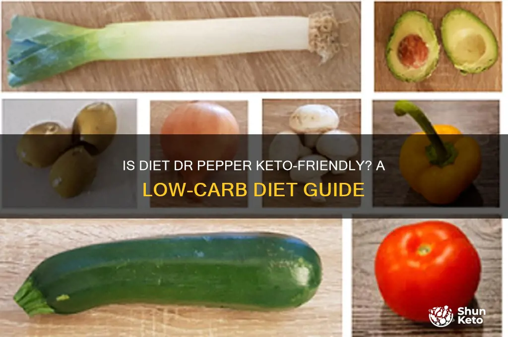 can i have diet dr pepper on keto