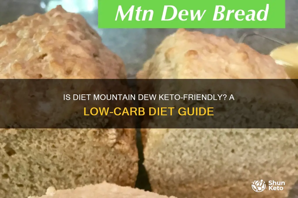can i have diet mountain dew on keto