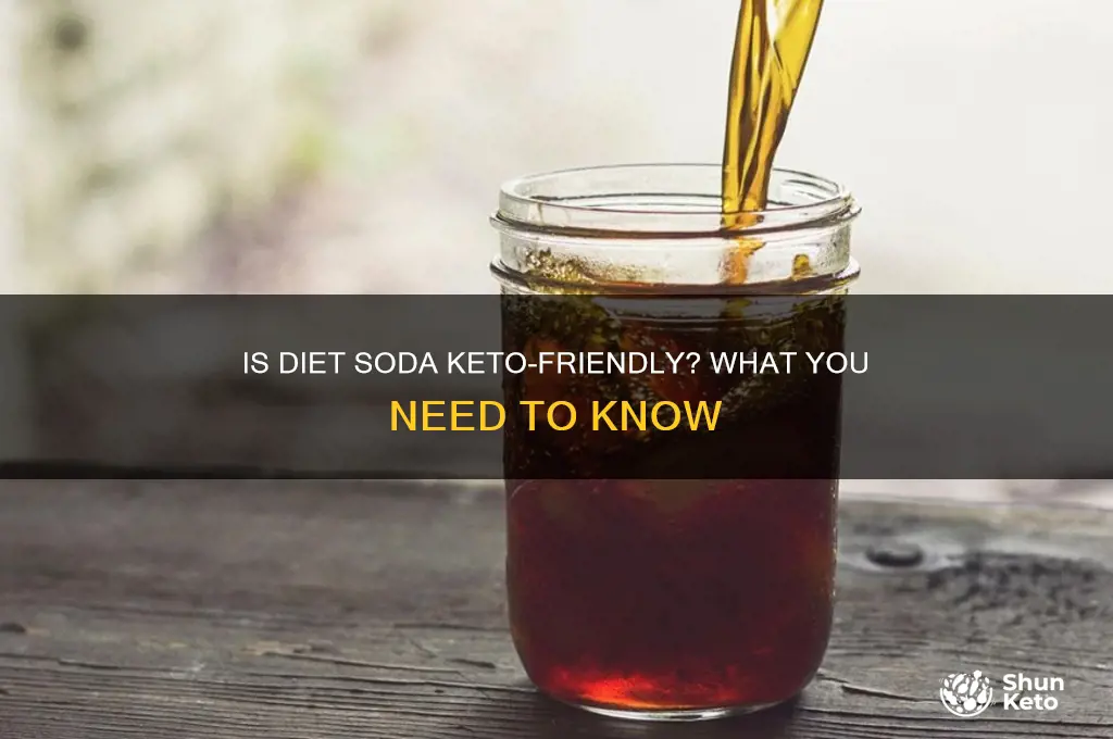 can i have diet soda on the keto diet