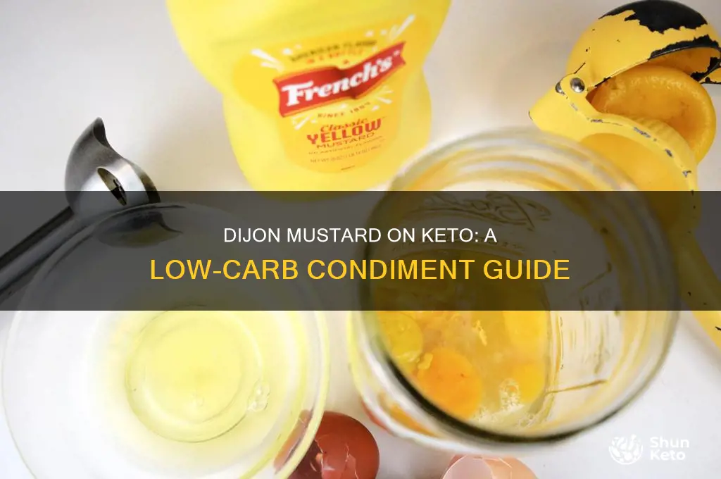 can i have dijon mustard on keto