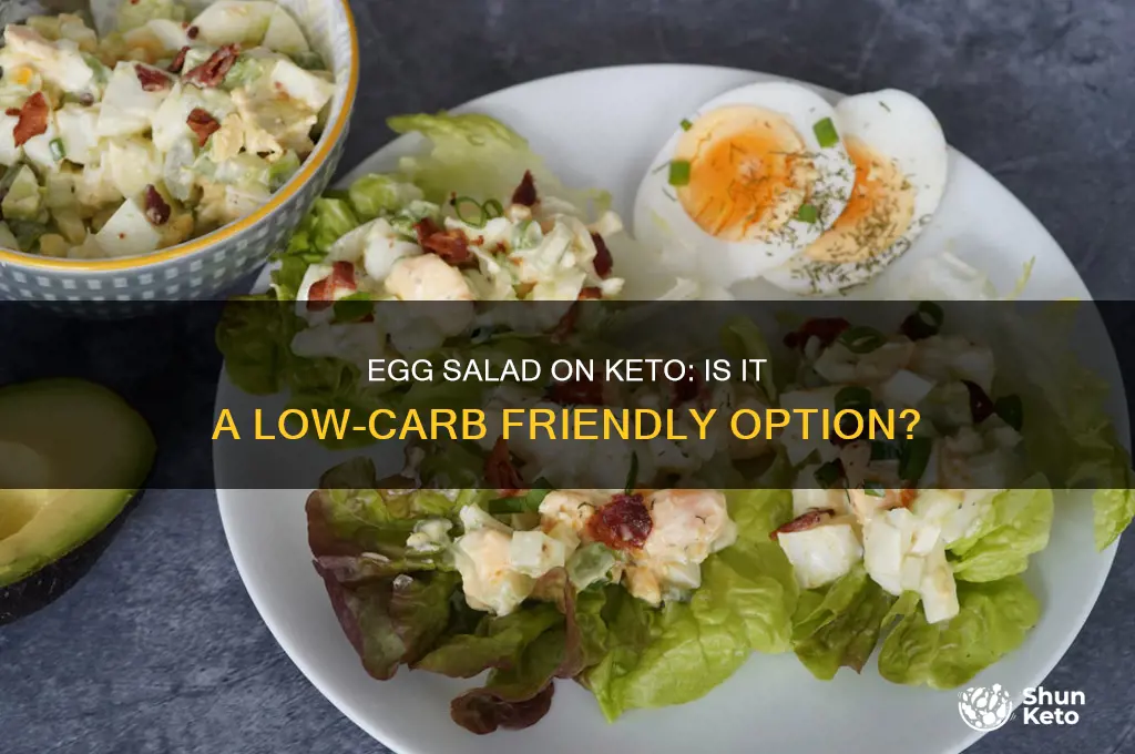 can i have egg salad on keto diet