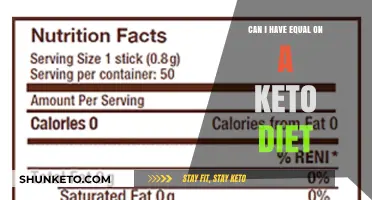 Can You Enjoy Equal Sweetener While Staying in Ketosis?