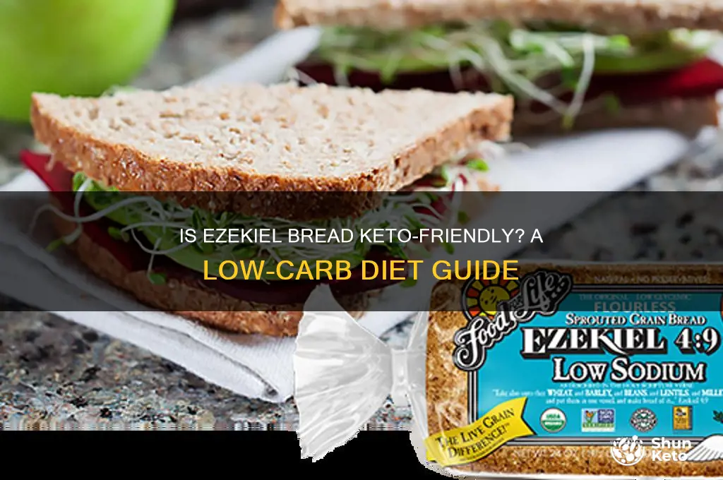 can i have ezekiel bread on keto