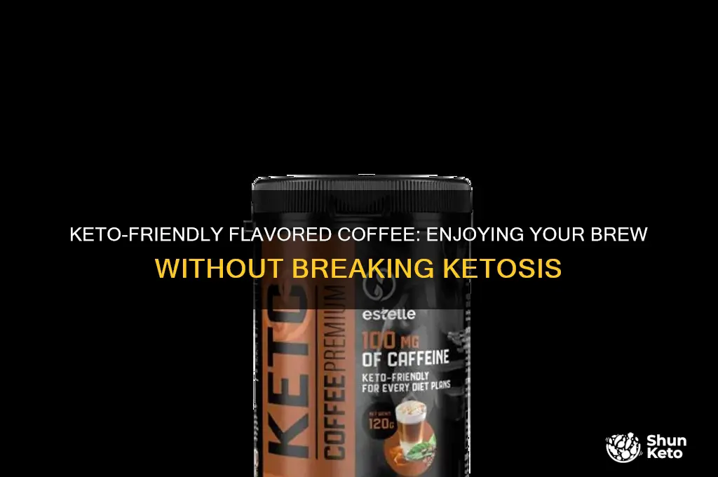 can i have flavored coffee on keto