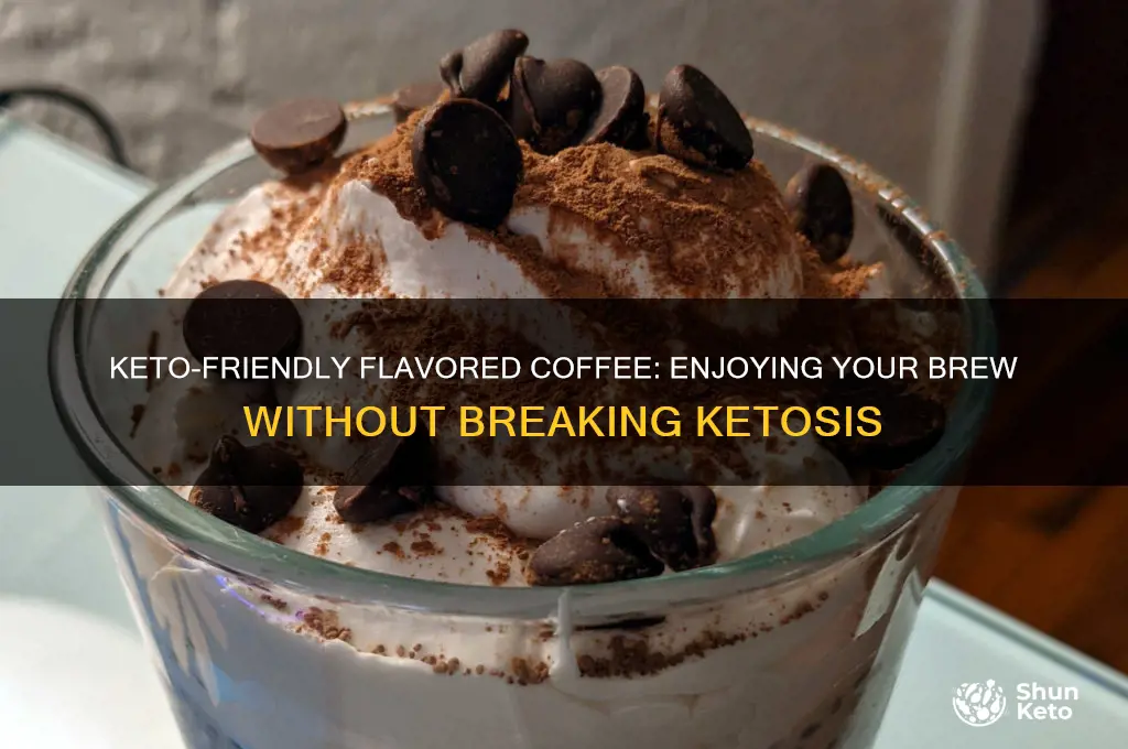 can i have flavored coffee on the keto diet