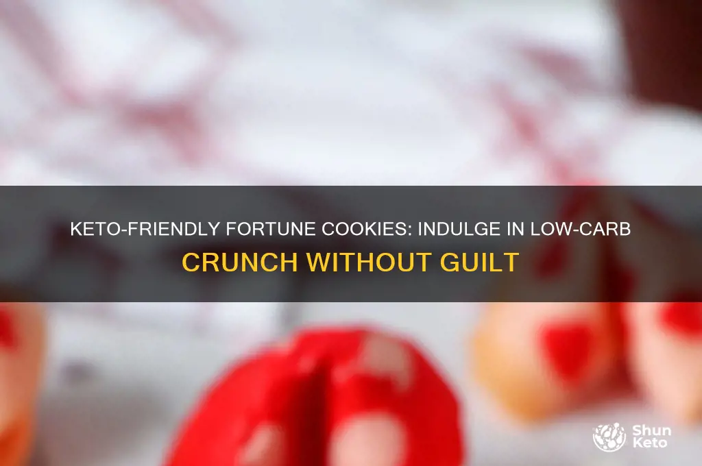 can i have fortune cookies on keto