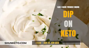 Keto-Friendly French Onion Dip: Enjoying a Classic Snack on a Low-Carb Diet