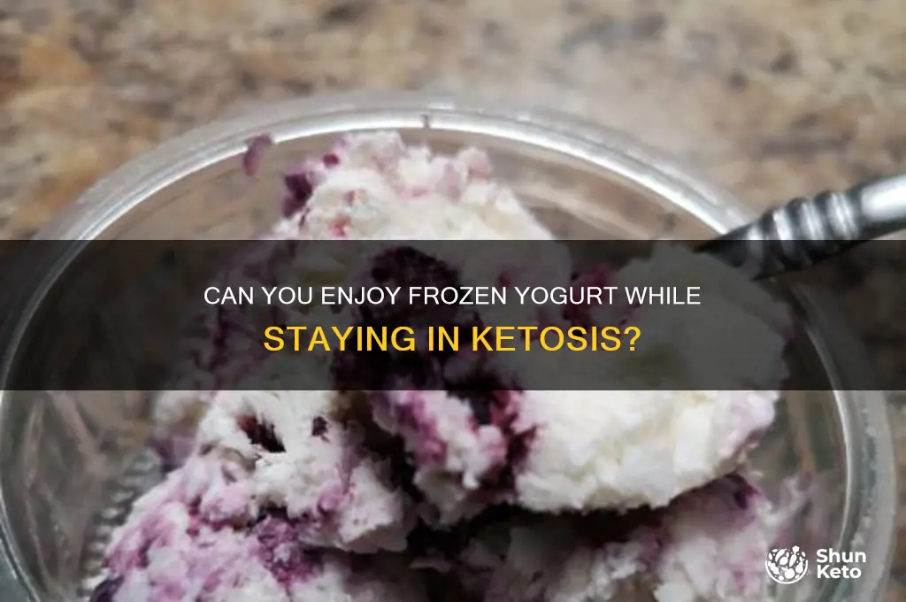 can i have fro yo on keto