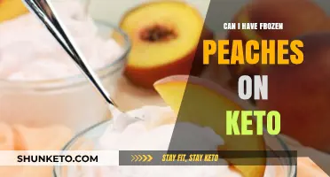 Frozen Peaches on Keto: A Low-Carb, Sweet Treat Option?