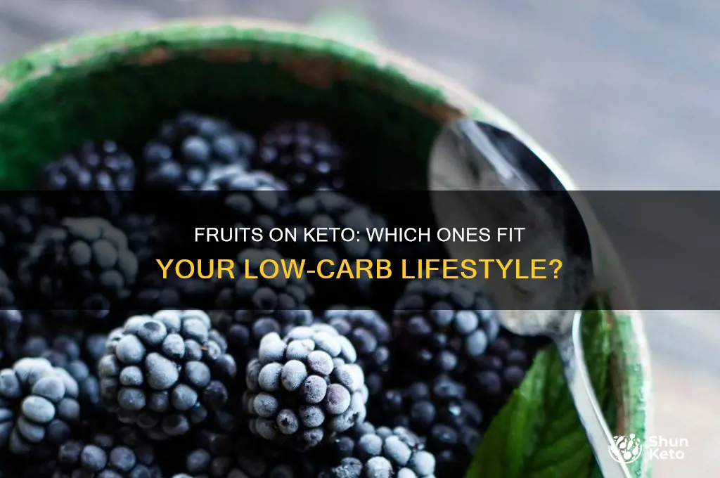can i have fruits on keto