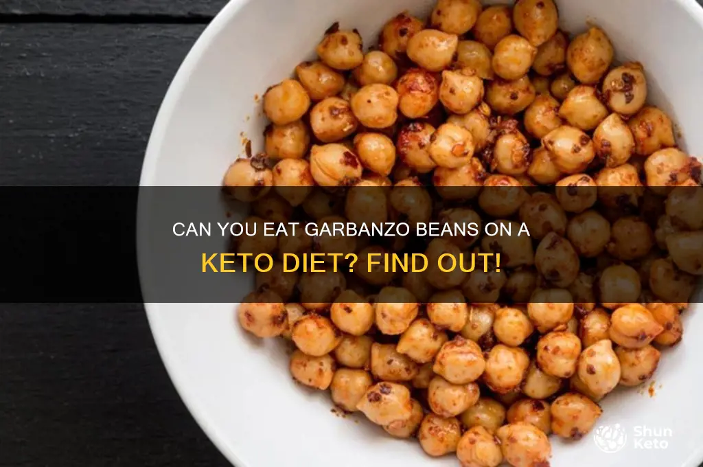 can i have garbanzo beans on keto diet