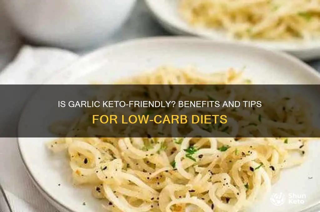 can i have garlic keto diet