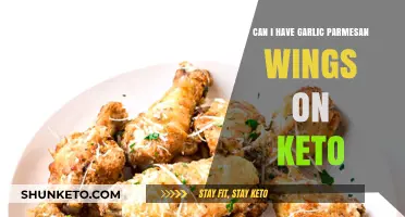 Keto-Friendly Garlic Parmesan Wings: Delicious Low-Carb Snack Option