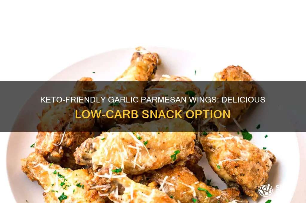 can i have garlic parmesan wings on keto