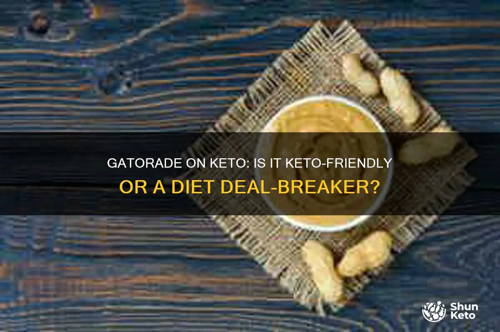 can i have gatorade on a keto diet
