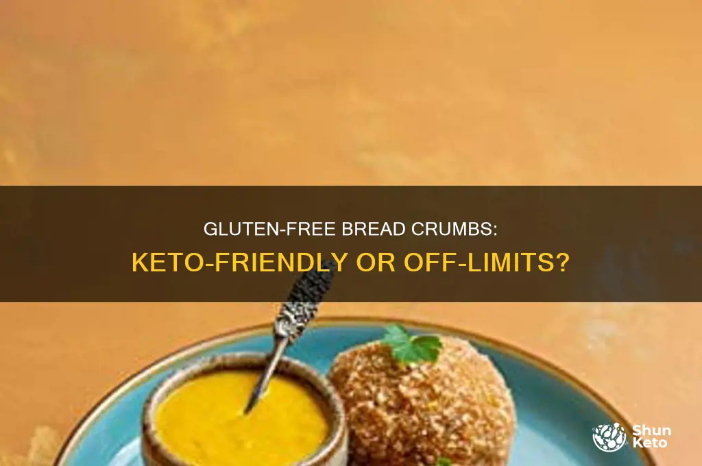 can i have gluten free bread crumbs with keto diet