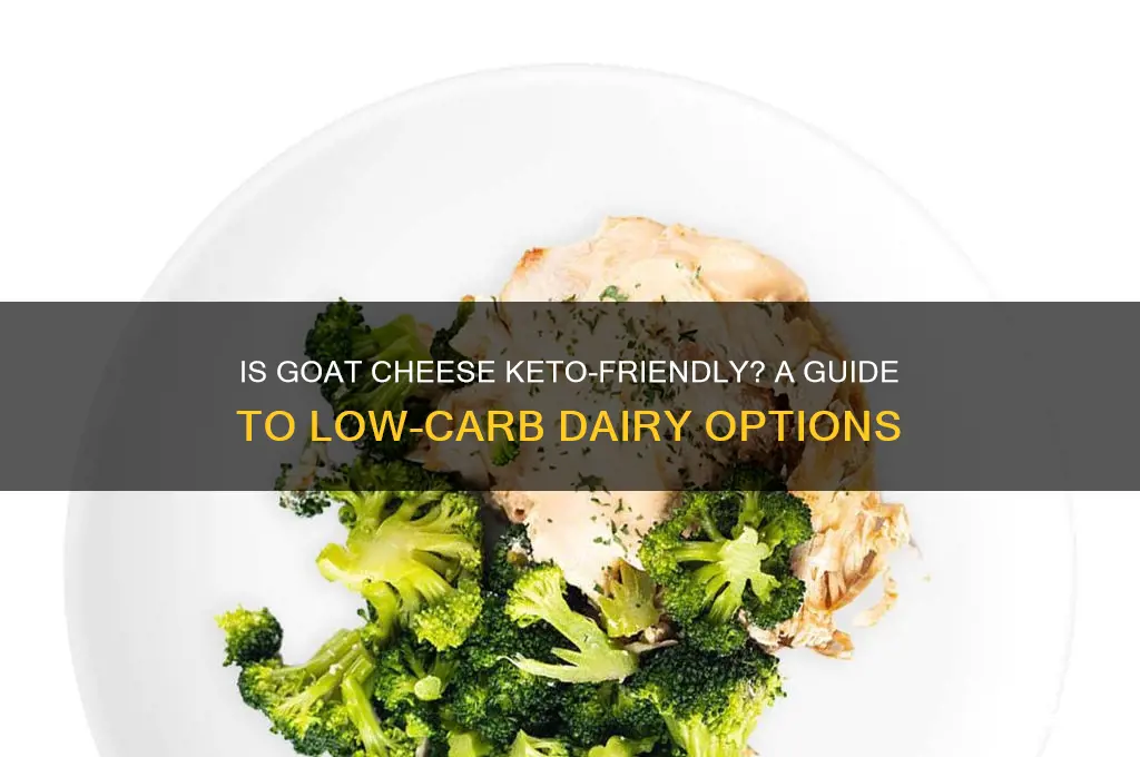 can i have goat cheese on keto diet
