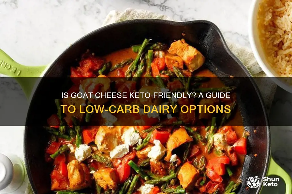 can i have goat cheese on keto