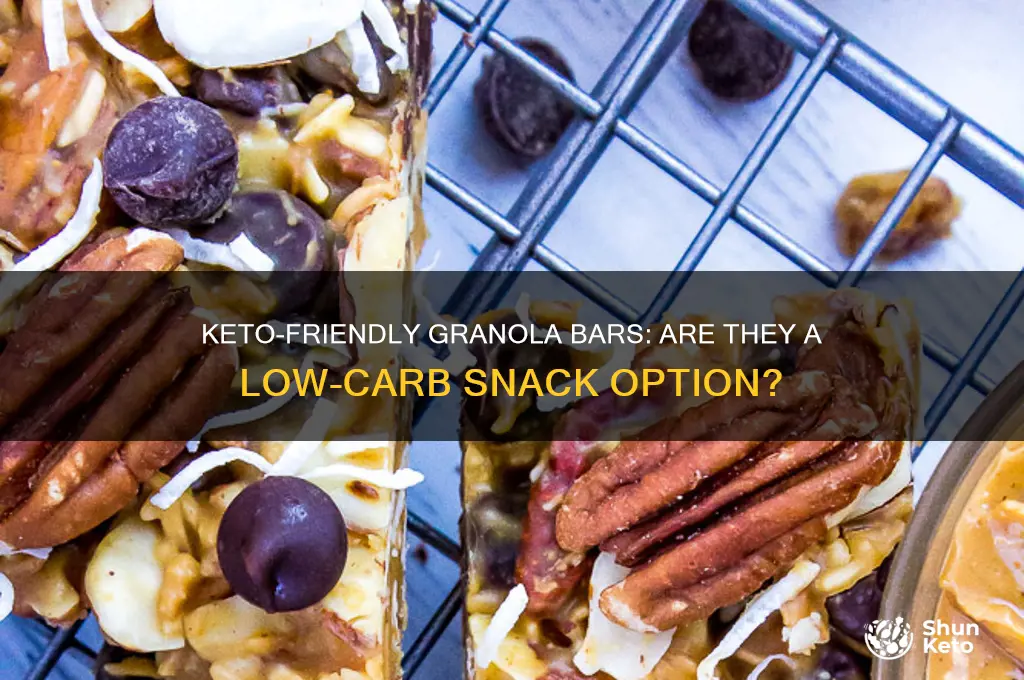 can i have granola bars on keto