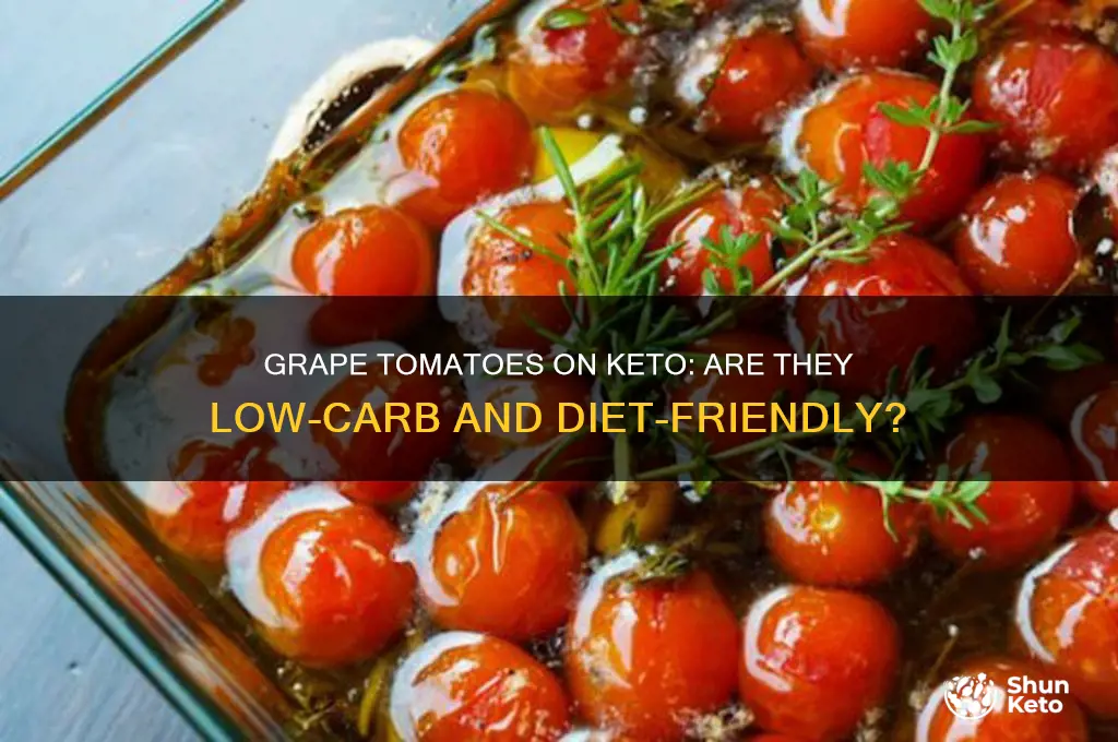 can i have grape tomatoes on keto
