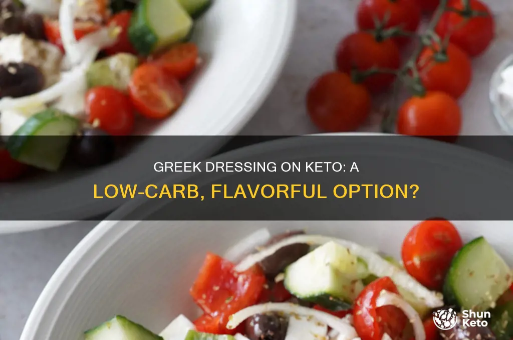can i have greek dressing on keto