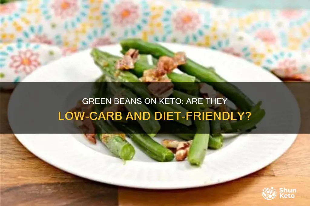 can i have green beans on a keto diet