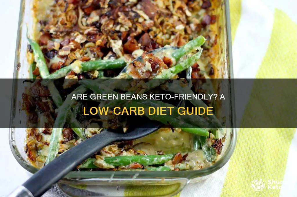 can i have green beans on keto