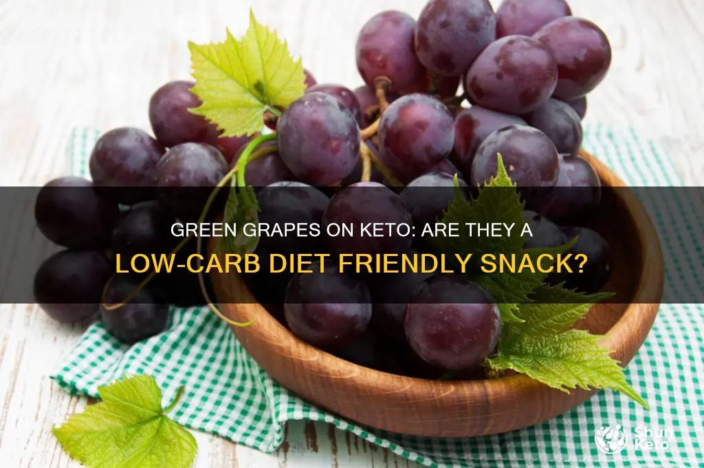 can i have green grapes on keto diet