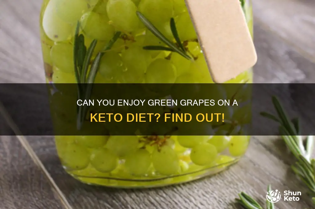 can i have green grapes on keto