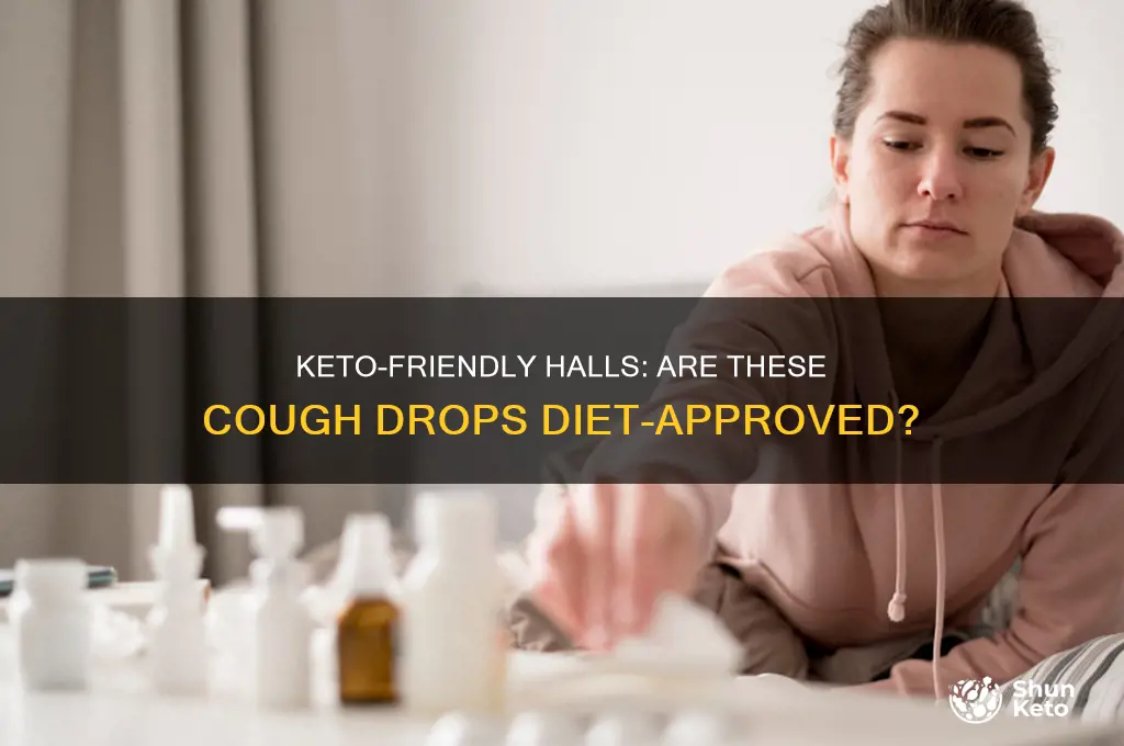 can i have halls on keto