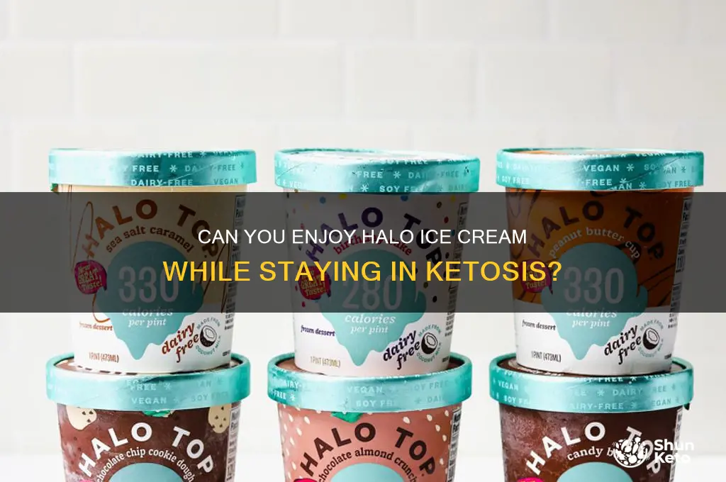 can i have halo ice cream on keto