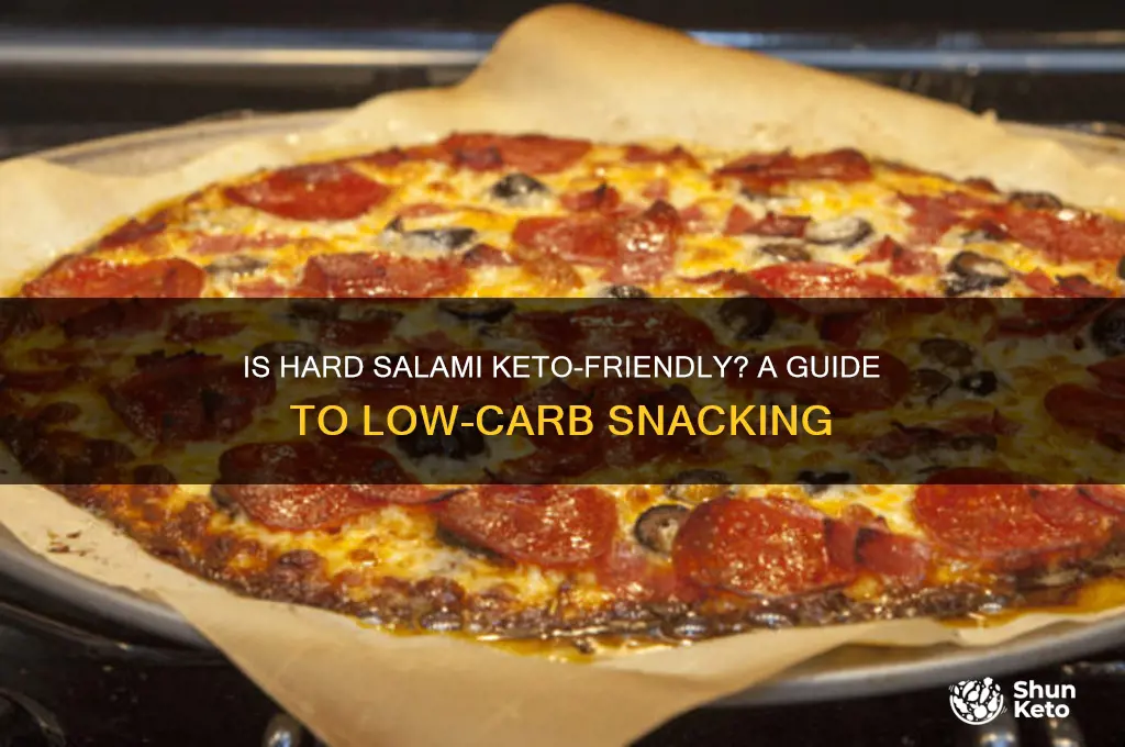 can i have hard salami on keto