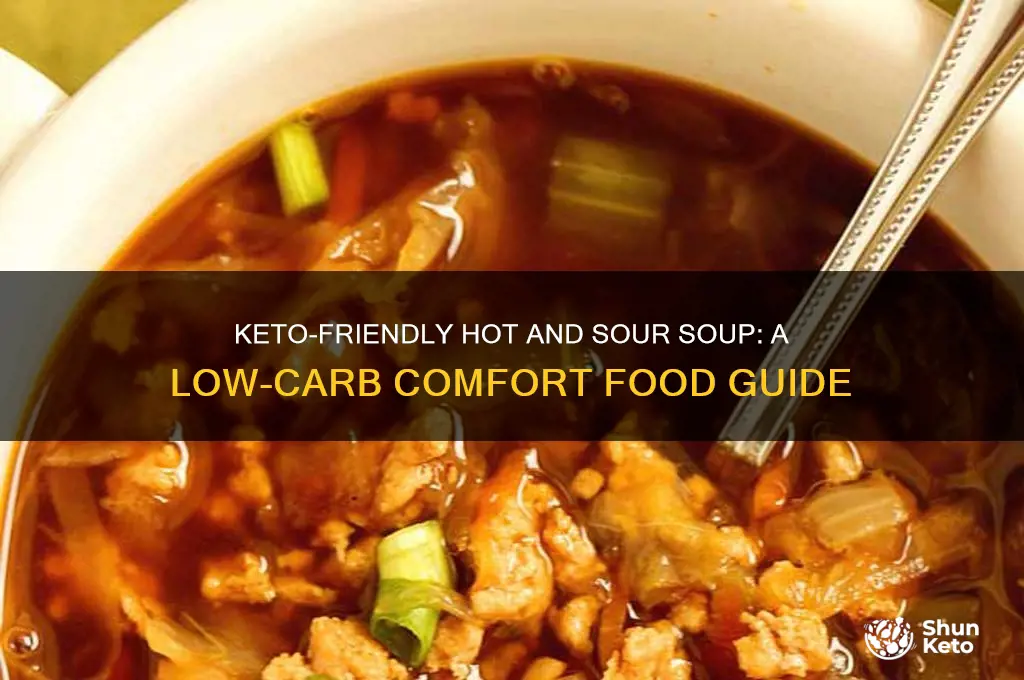 can i have hot and sour soup on keto