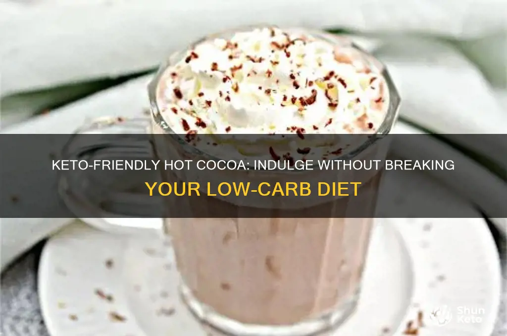 can i have hot cocoa on keto