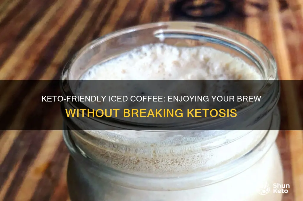 can i have iced coffee on keto