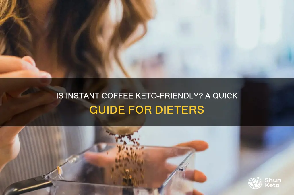 can i have instant coffee on keto