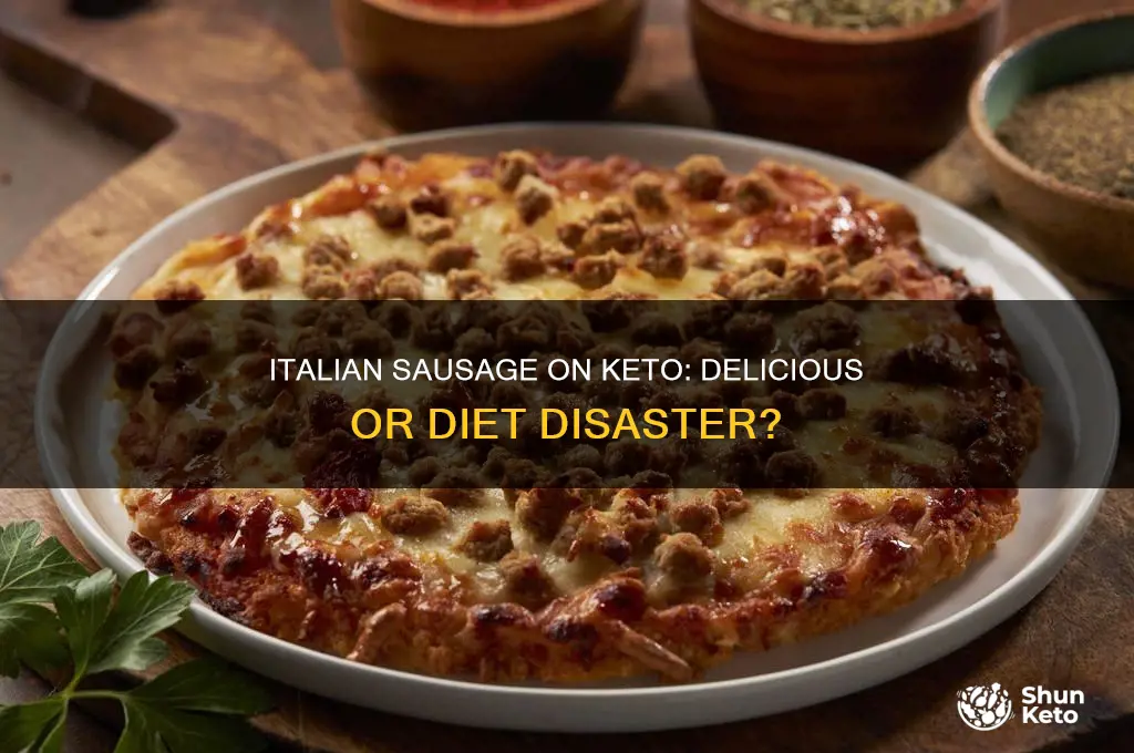 can i have italian sausage on keto diet