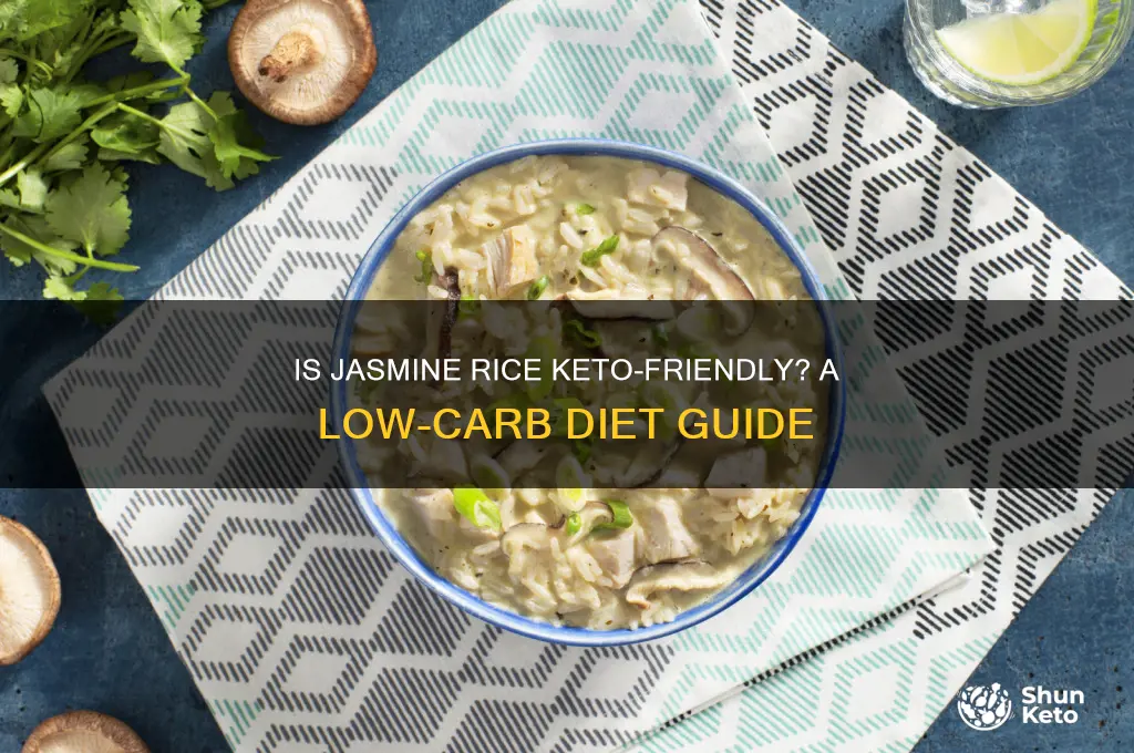 can i have jasmine rice on keto diet