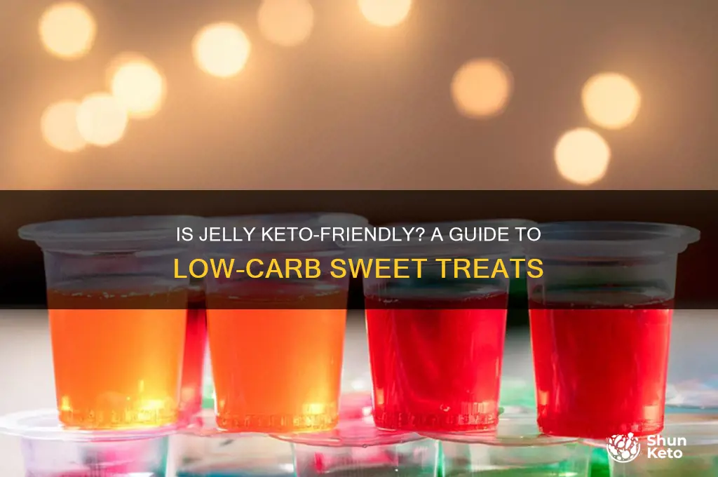 can i have jelly on keto diet