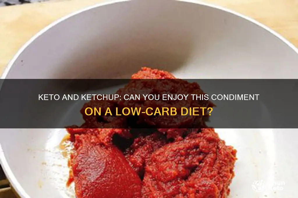 can i have ketchup on keto