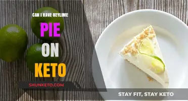 Keto-Friendly Key Lime Pie: Indulging in a Low-Carb Citrus Delight