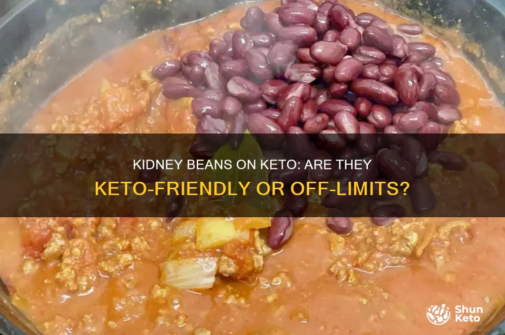 can i have kidney beans on keto
