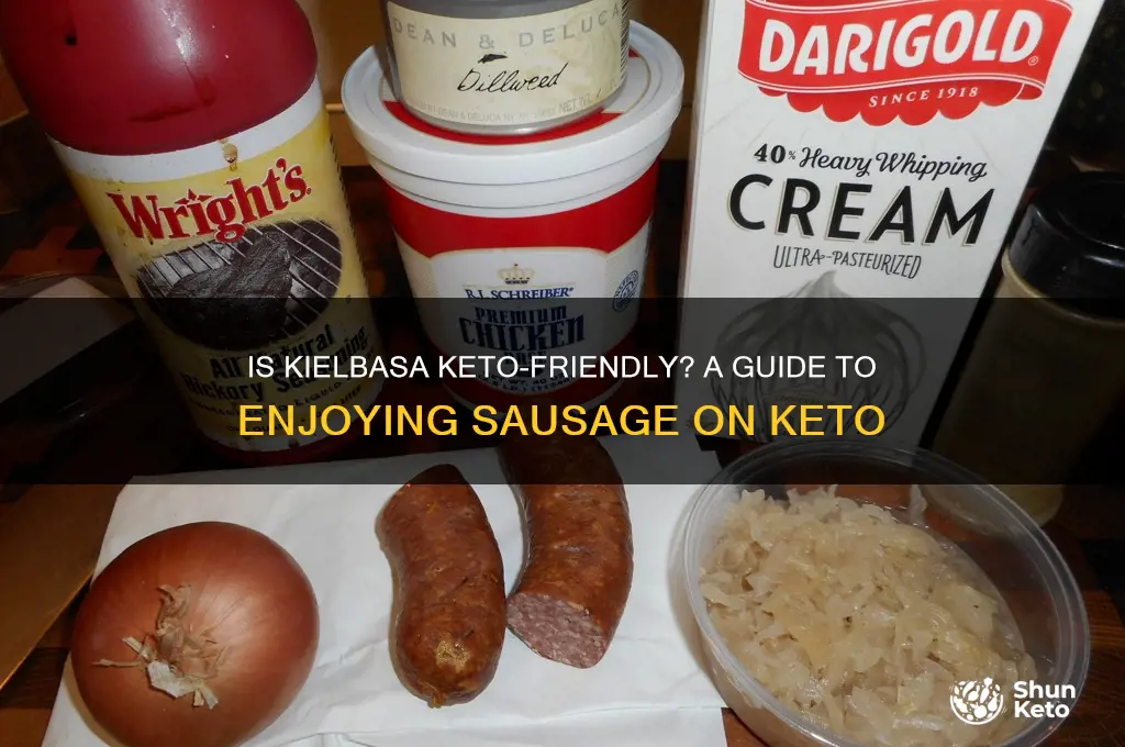 can i have kielbasa on keto diet