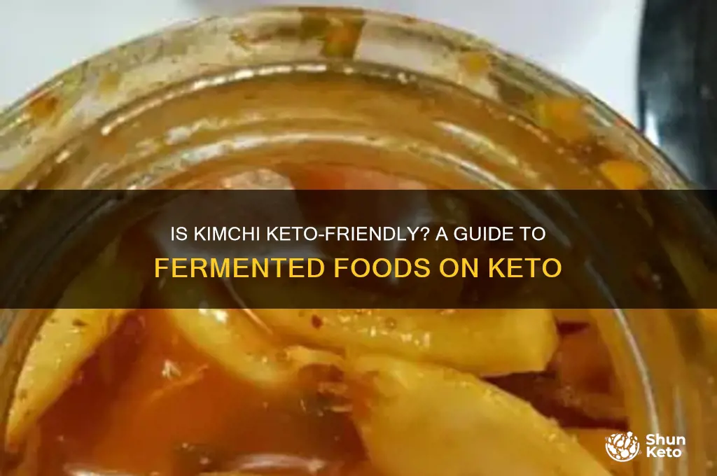 can i have kimchi on keto