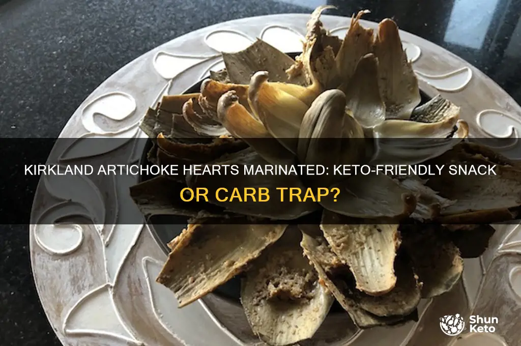 can i have kirkland artichoke hearts marinated on keto