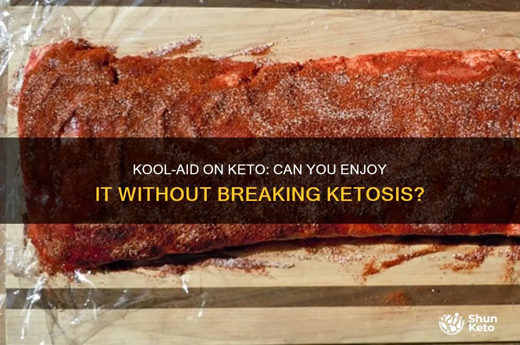 can i have kool aid on keto