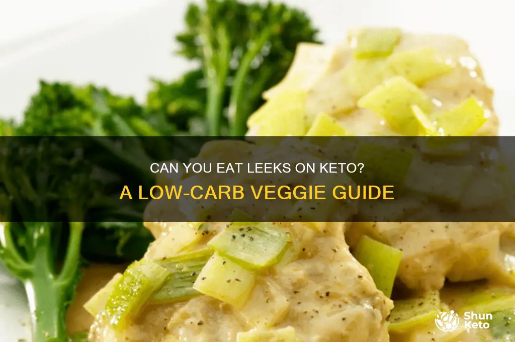 can i have leeks on keto