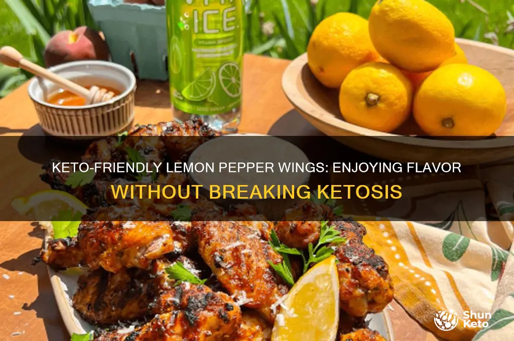 can i have lemon pepper wings on keto