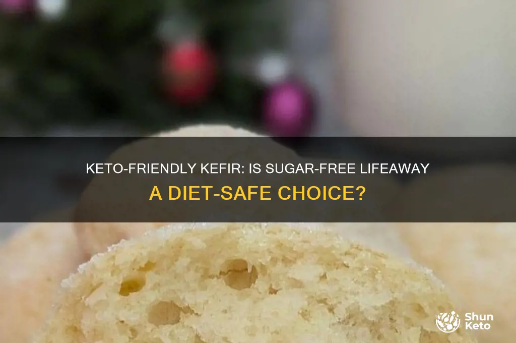 can i have lifeaway sugar free kefir on keto