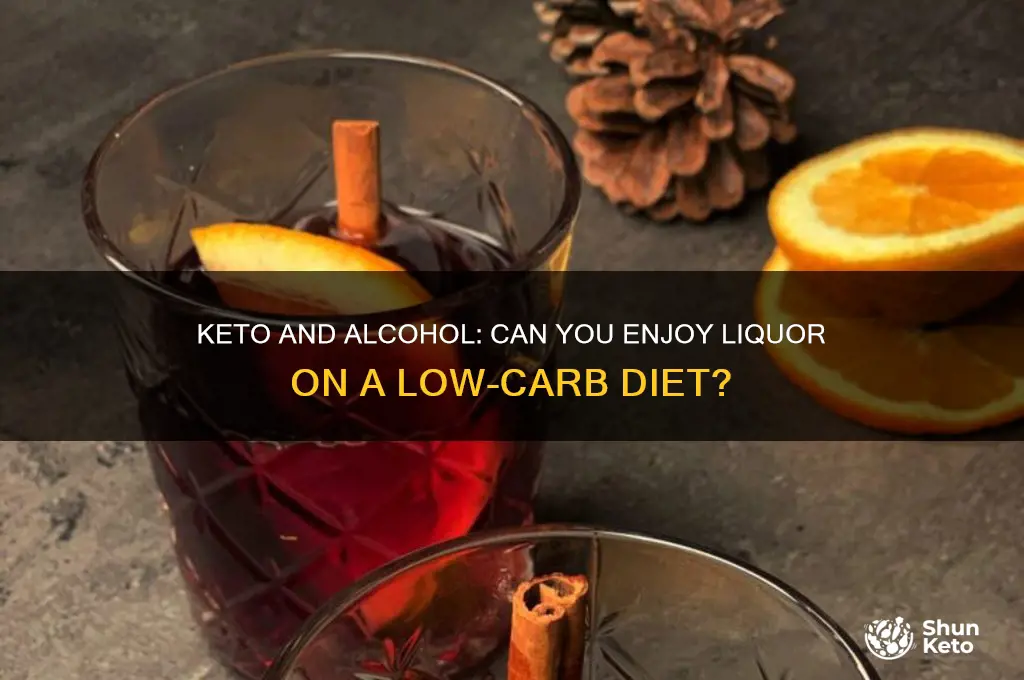 can i have liquor on keto